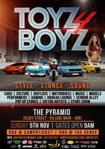 TOYZ 4 BOYZ @ The Pyramid  | Johannesburg | Gauteng | South Africa