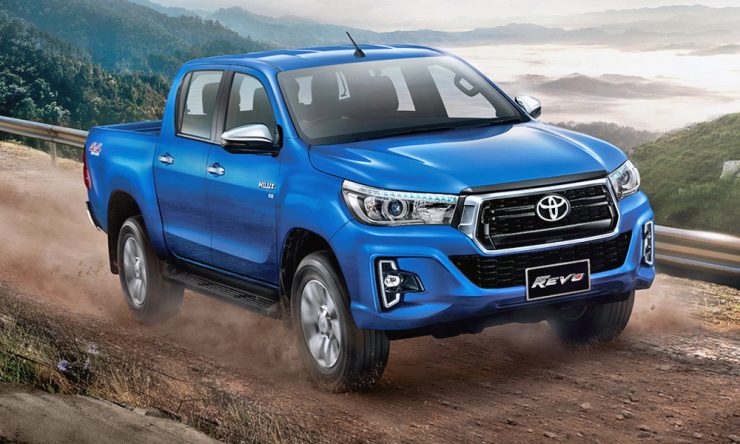 The Toyota Hilux has been given a fresh face in Thailand.